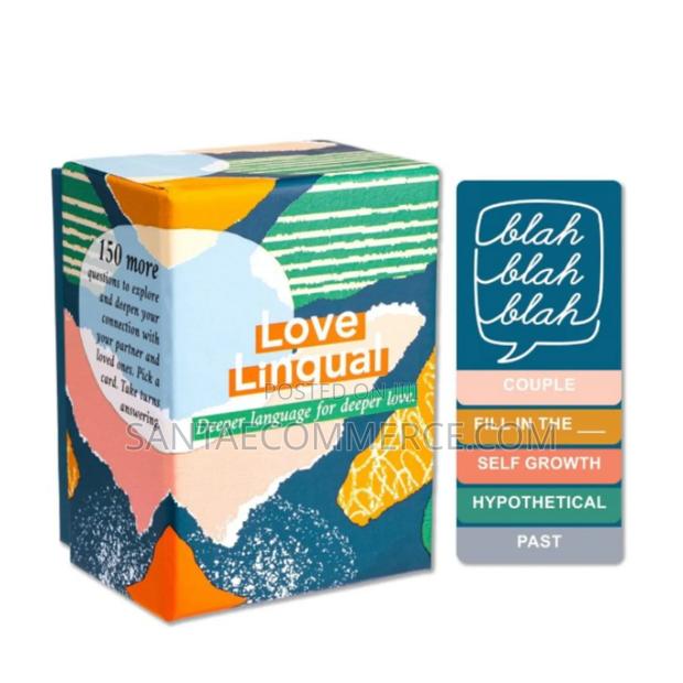 Generic Love Lingual Card Game - main view