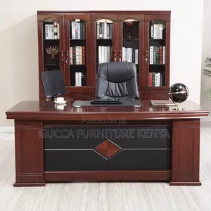 180cm Mahogany Executive Office Desk