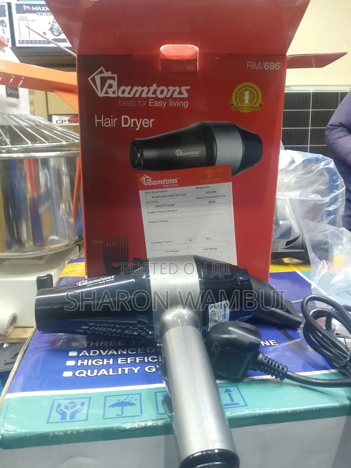 New Ramtons Hair Dryer/Ramtons Hair Dryer