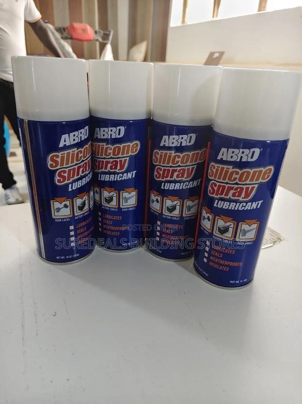 Abro Silicone Spray Lubricant. - thumbnail 3