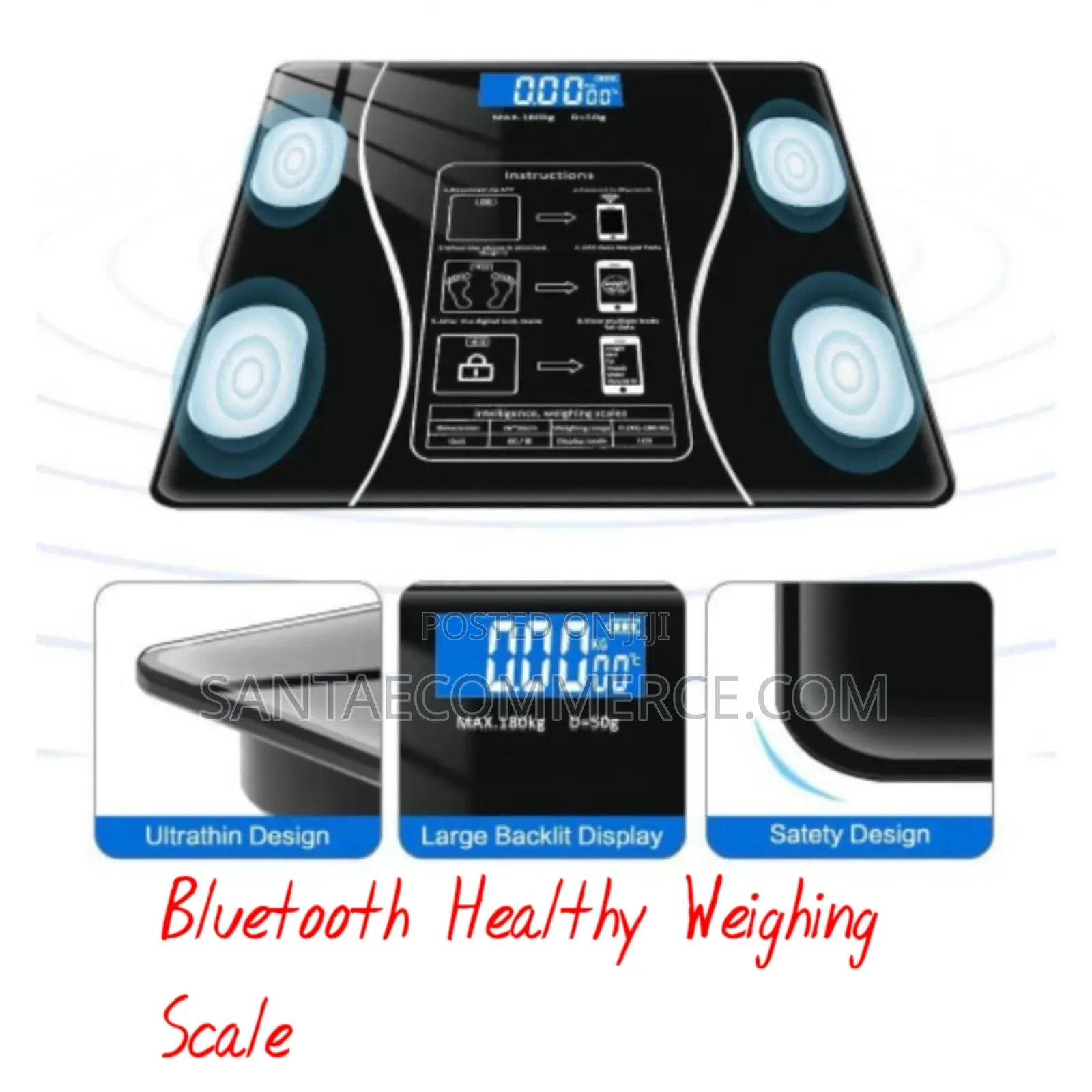 Bluetooth Healthy Weighing Scale