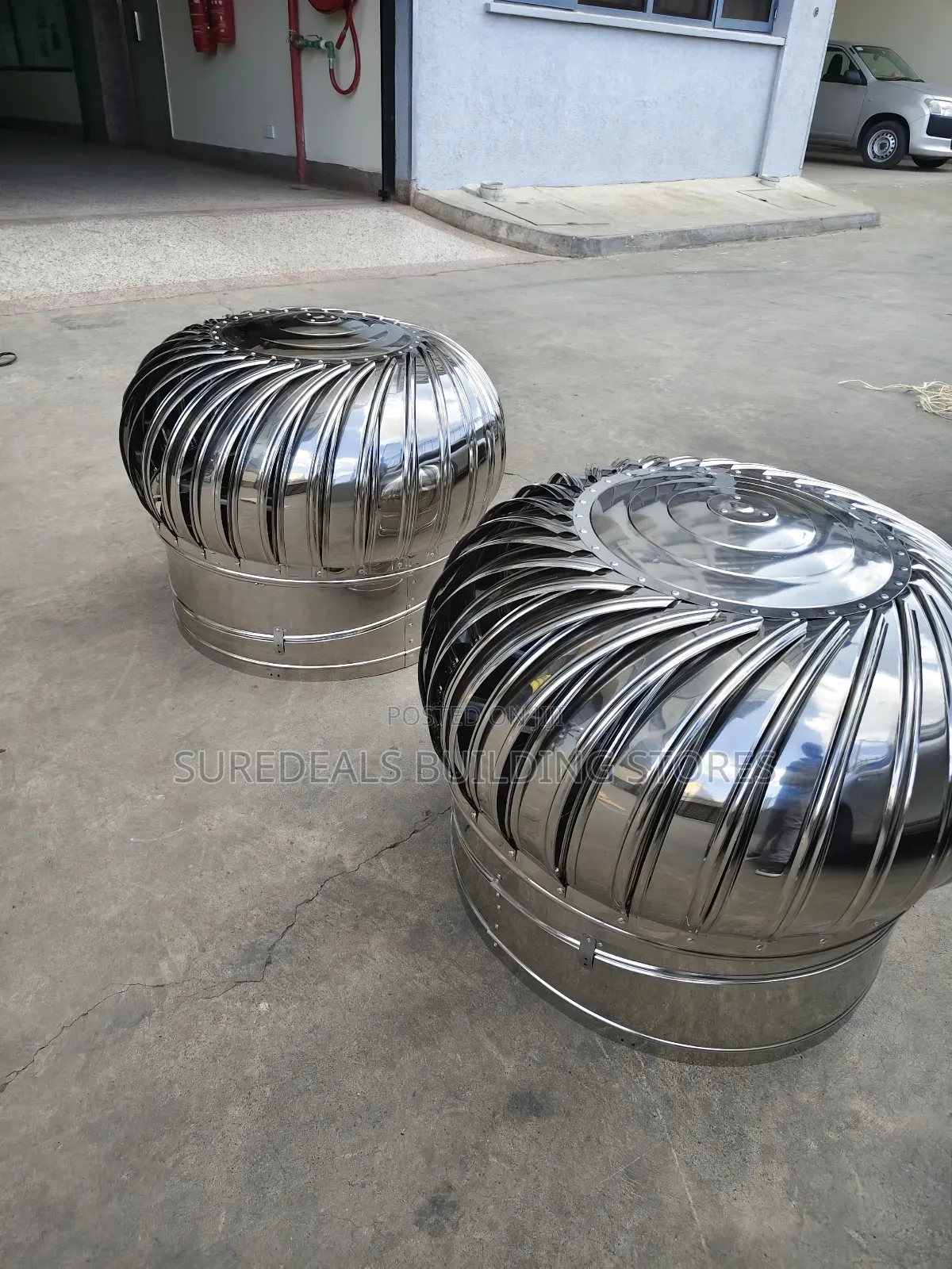 Stainless Steel Roof Turbine Ventilators / Cyclones.