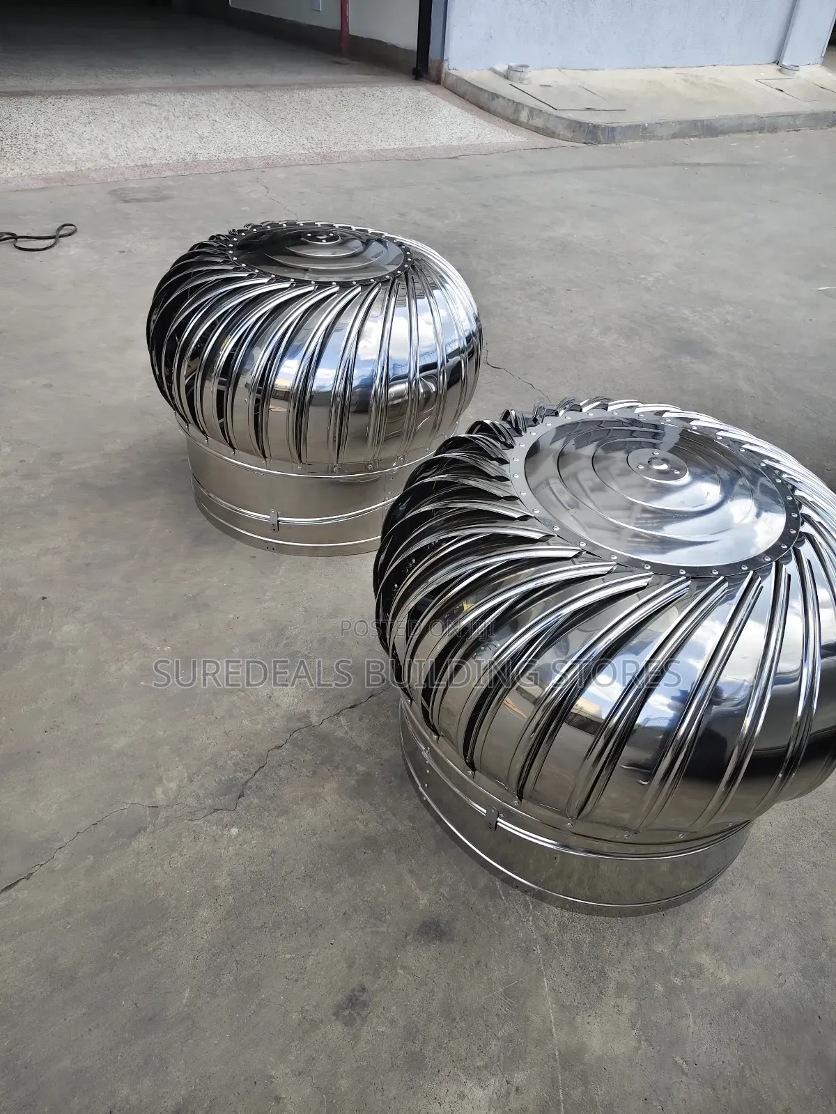 Stainless Steel Roof Turbine Ventilators / Cyclones.