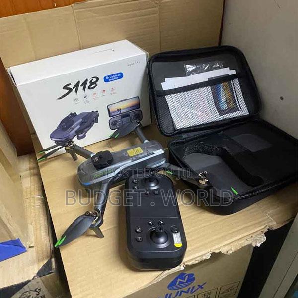 S118 Hd Camera Drone Long Range Brushless Motor Uav