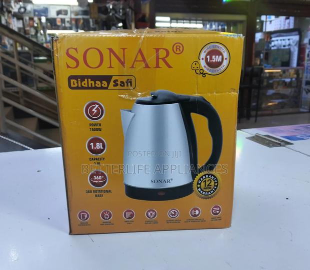 Sonar 1.8l Electric Kettle