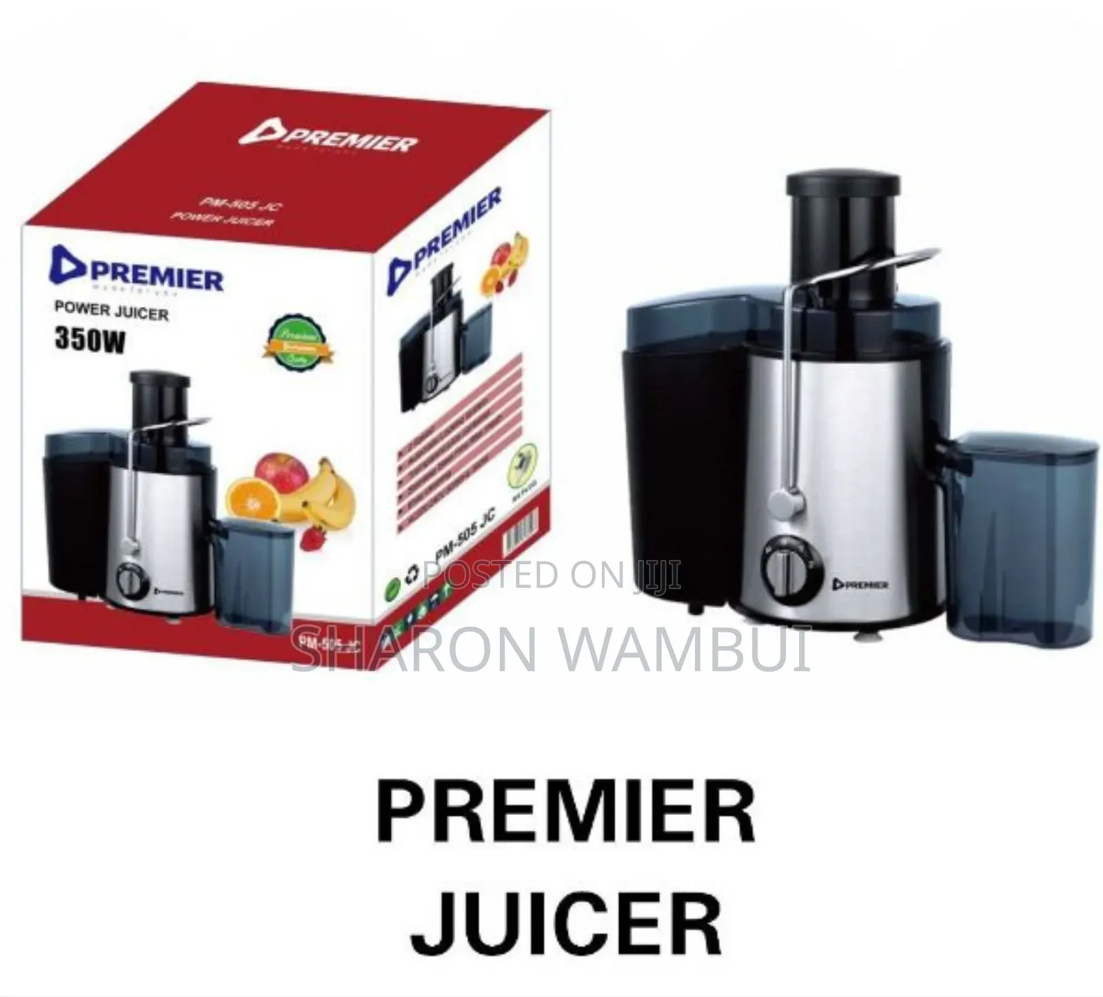 Premier 350w Power Juicer /350w Premier Power Juicer