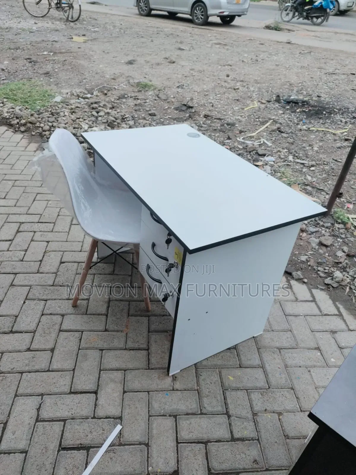 Lockable Desk With Eames Chair