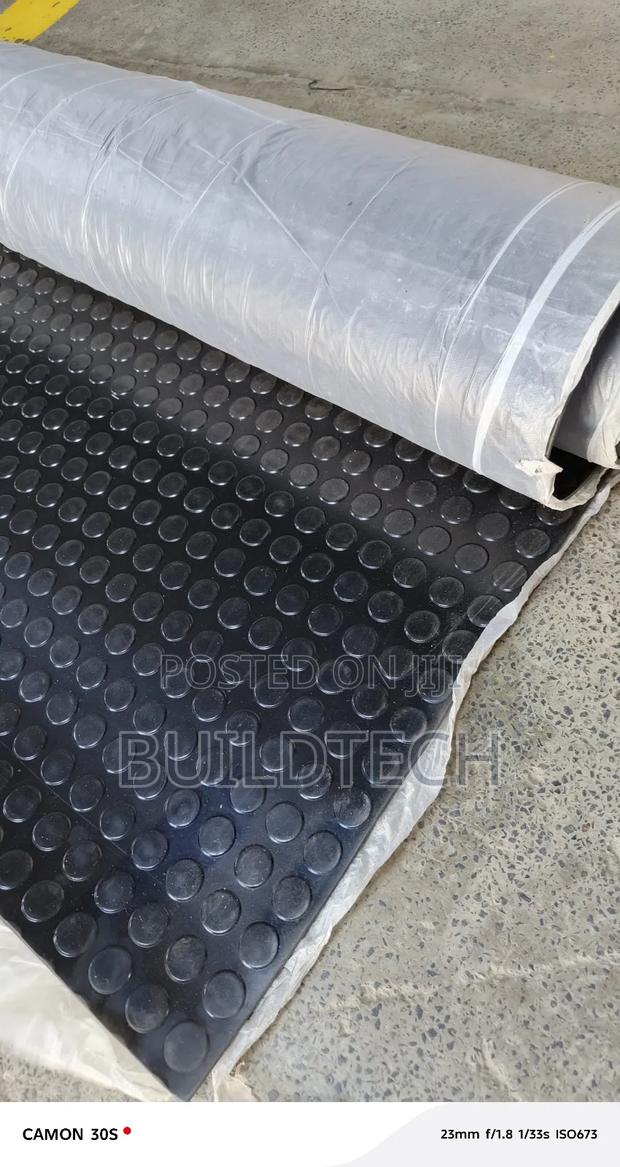 Anti-Slip Rubber FlooringRubber Coin Mat Roll - main view