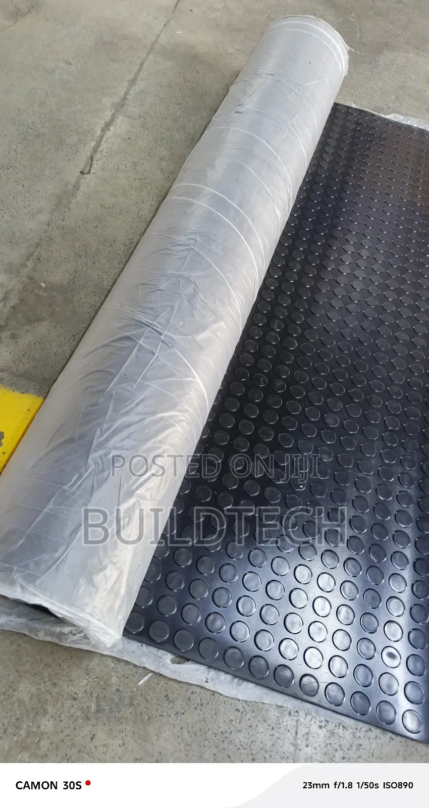 Rubber Coin Mat Roll