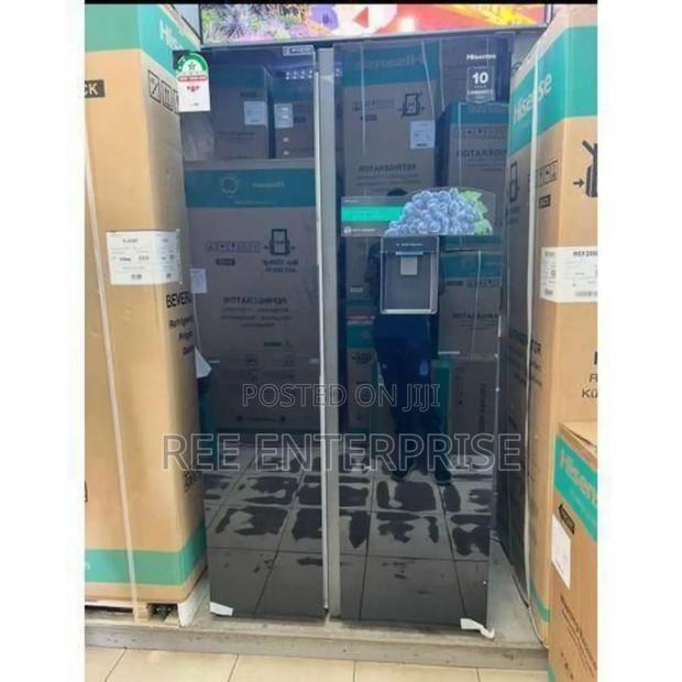 Hisense Fridge Side By Side 541 Litres With Water Dispenser