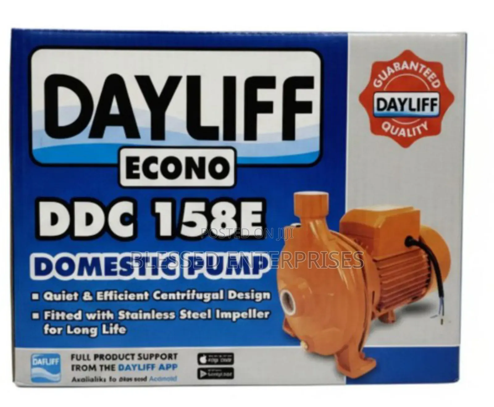 New Arrival 1hp Dayliff Domestic Pump/Dayliff Water Pump 1hp
