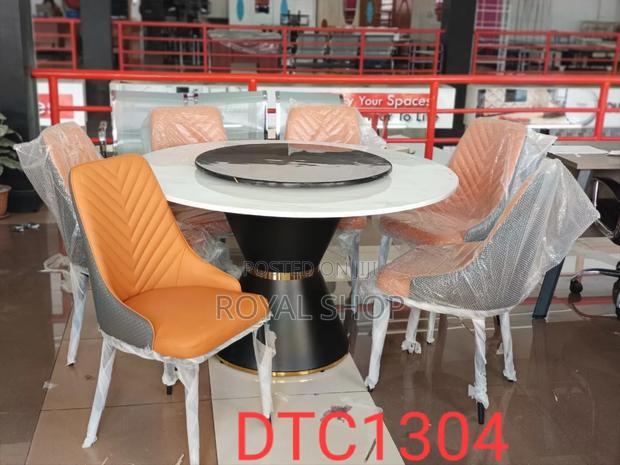 Executive Round Marble Table