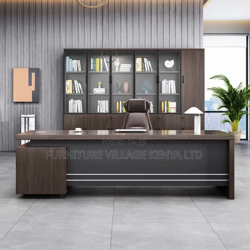 Office Desks| 1.6 Meters L-shaped Executive Table
