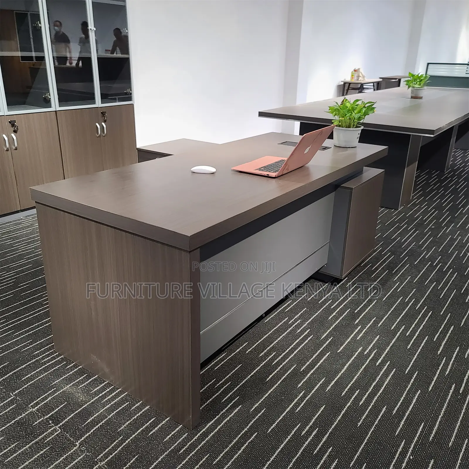 Office Desks| 1.6 Meters L-shaped Executive Table