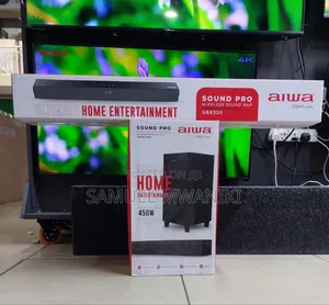 Aiwa Soundbar Sb8320 4.1 Ch 450 Watts Wireless Subwoofer