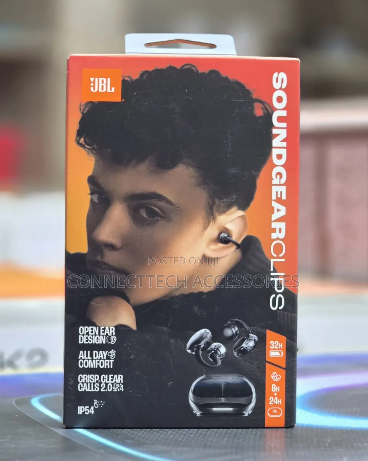 Jbl Soundgear Clips True Wireless Open-ear Headphones.