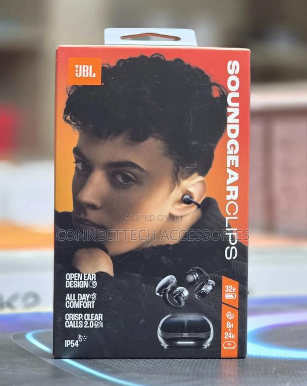 Jbl Soundgear Clips True Wireless Open-ear Headphones. - main view