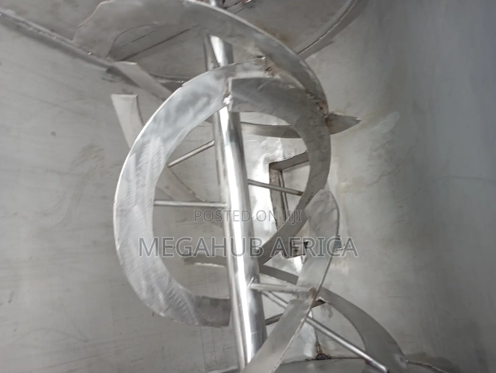 Stainless Steel Ribbon Mixer – 200kg Powder Blending
