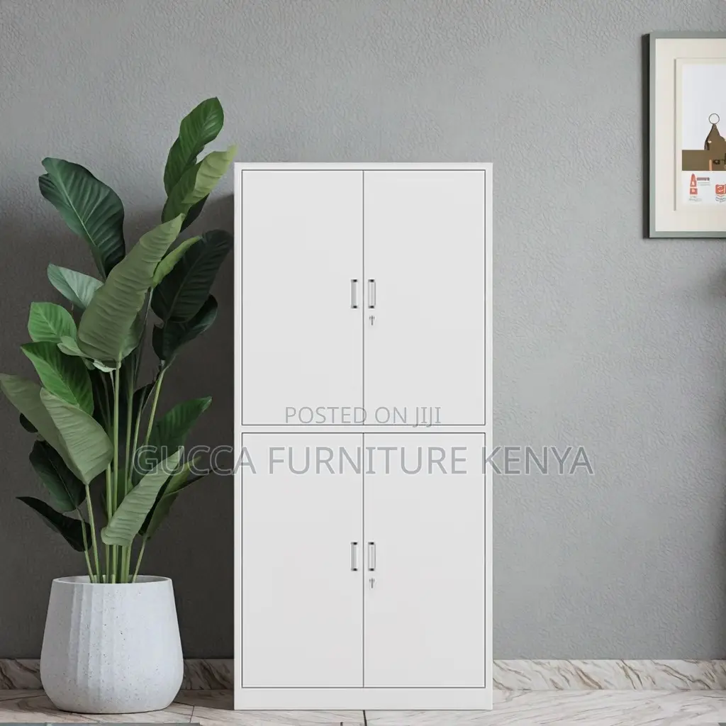 4-door Metallic Office Filing Cabinet