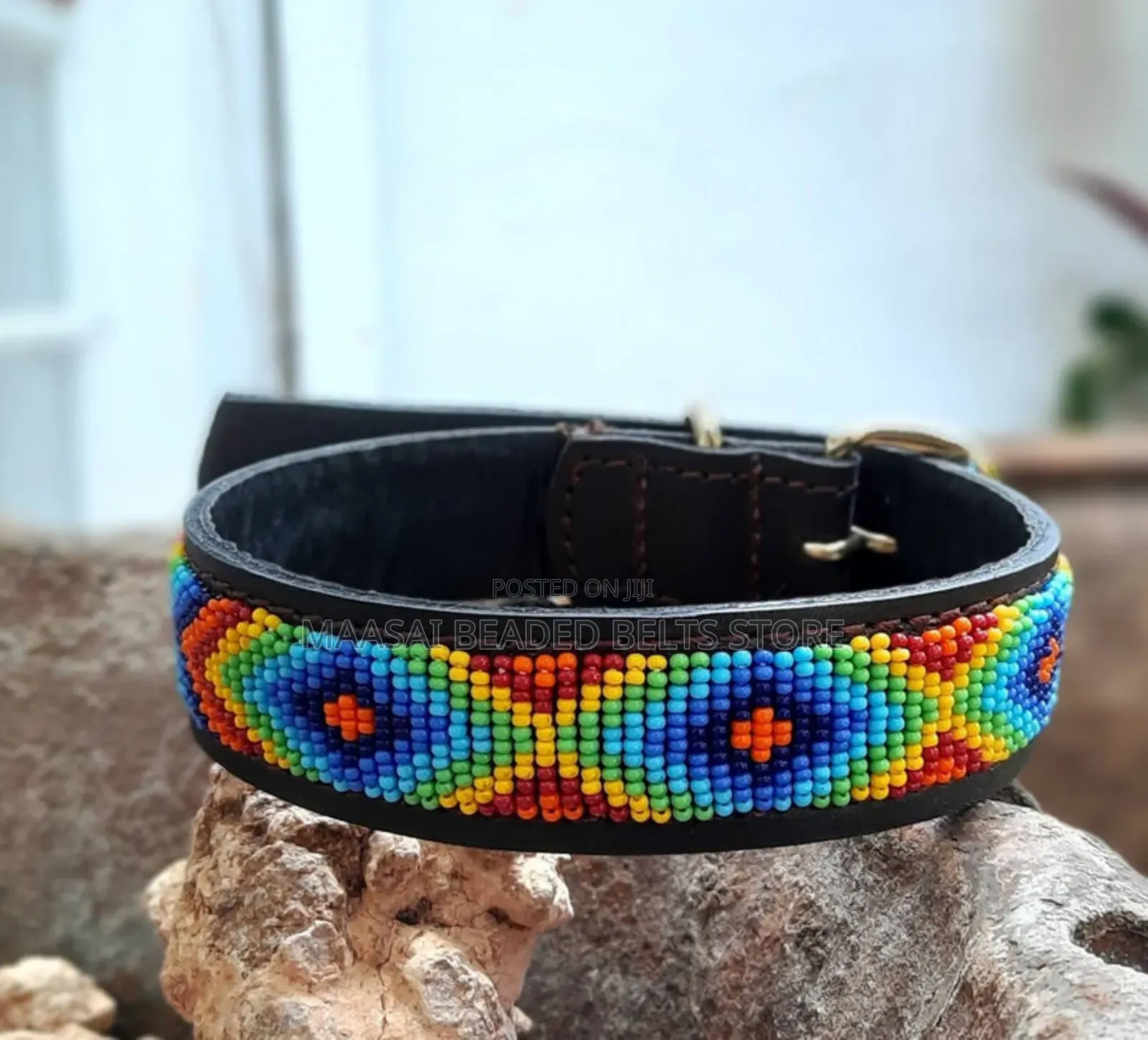 Maasai Dog Collars and Dog Leashes