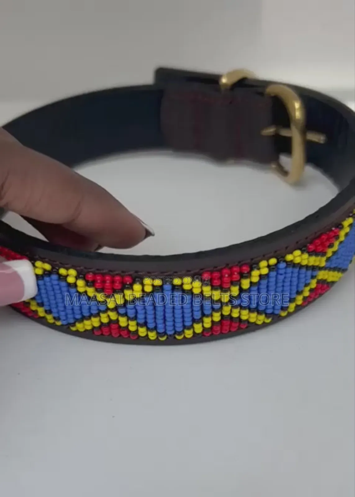 Maasai Dog Collars and Dog Leashes