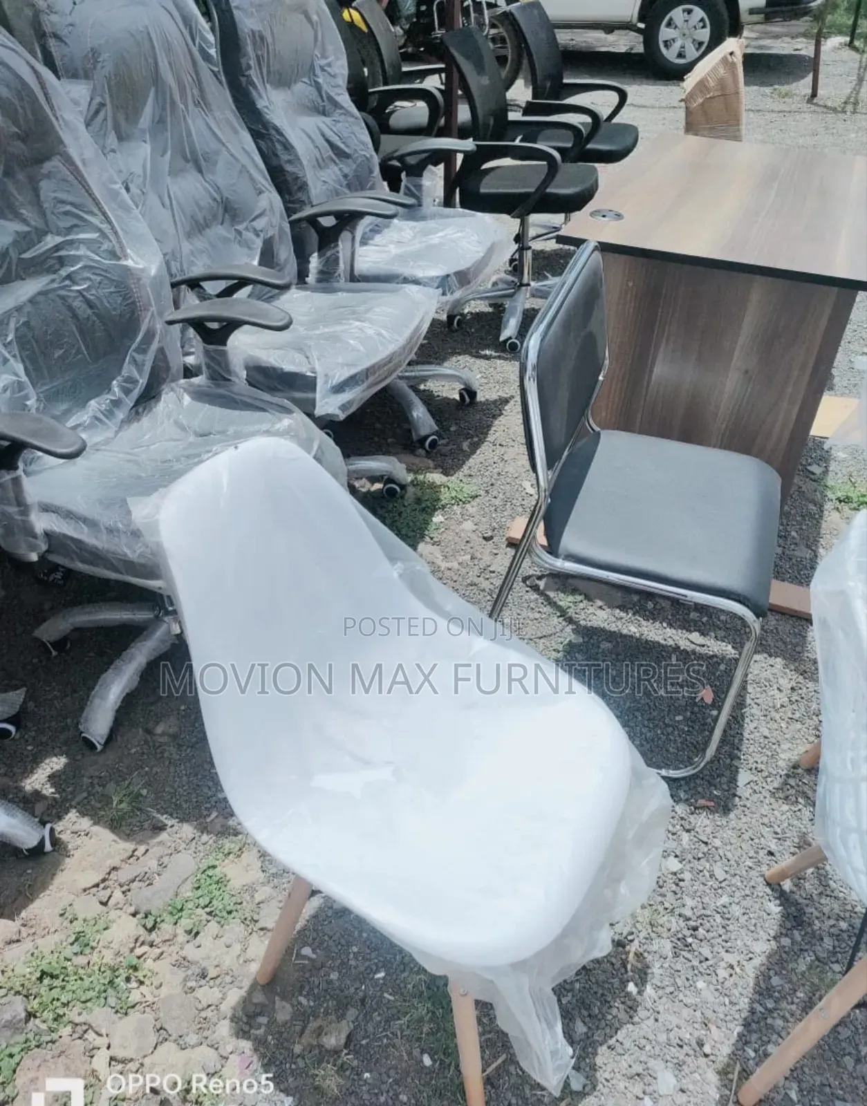 White Eames Chairs