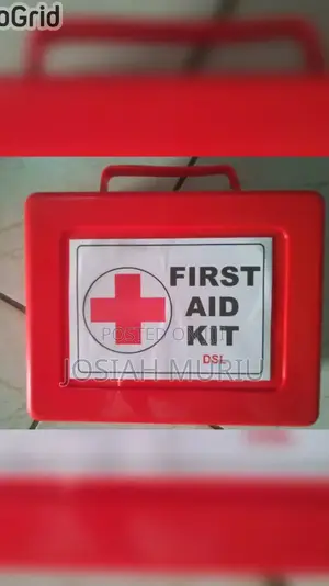 Red Big First Aid Box