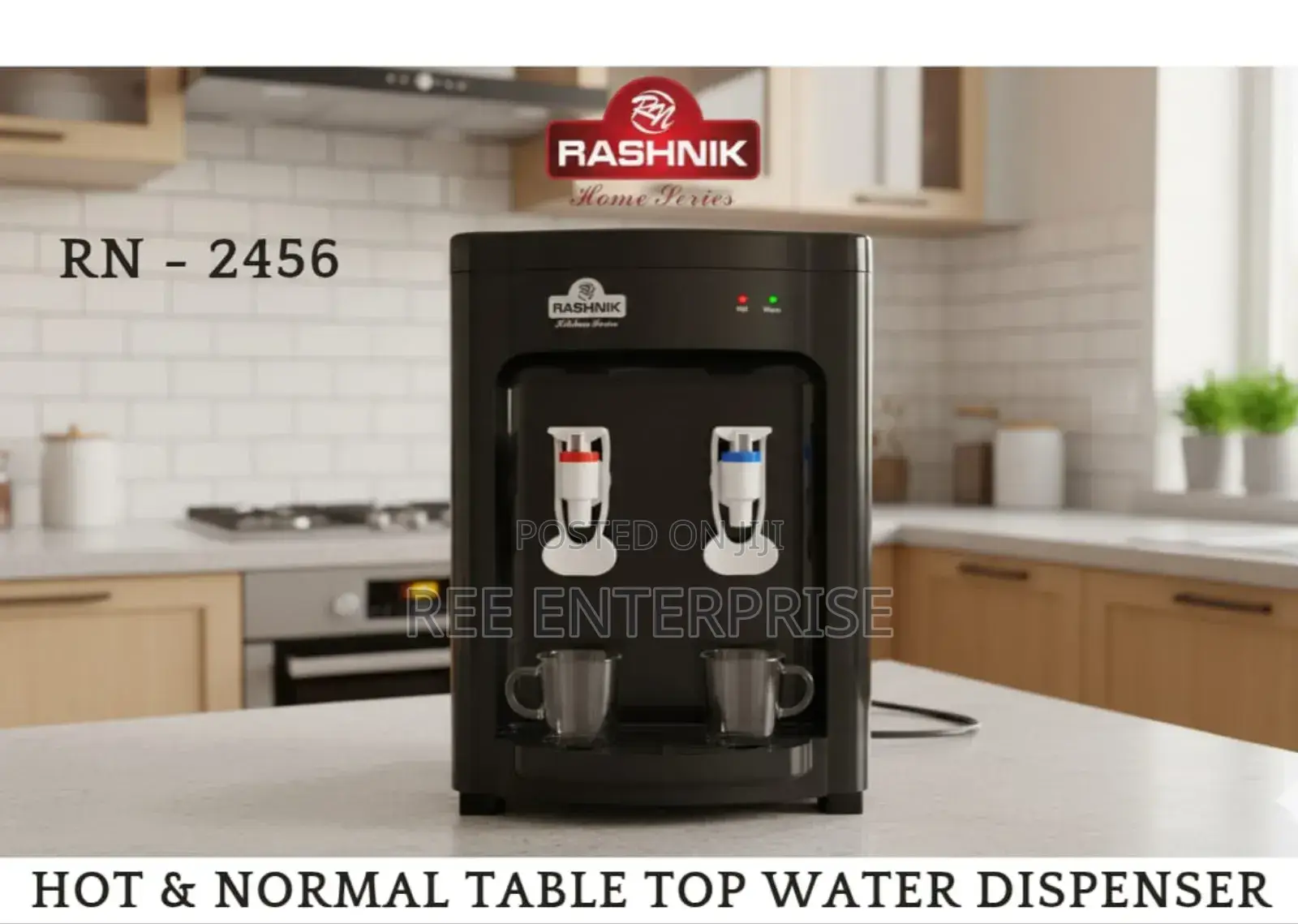 Rashnik Table Top Hot And Normal Dispenser