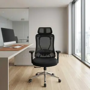 Office Chair; High Back Orthopedic Office Seat