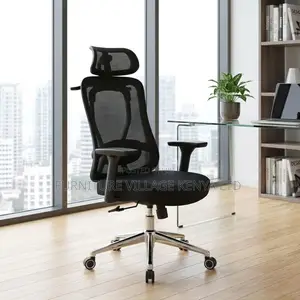 Office Chair; High Back Orthopedic Office Seat