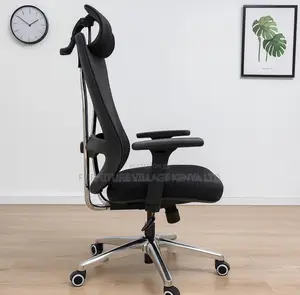 Office Chair; High Back Orthopedic Office Seat