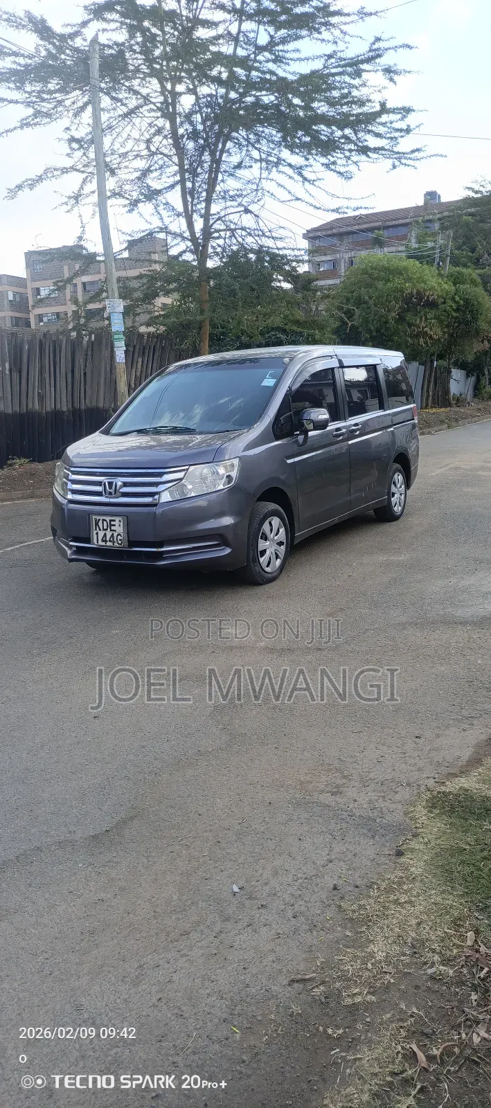 Honda Stepwgn 2014 Gray