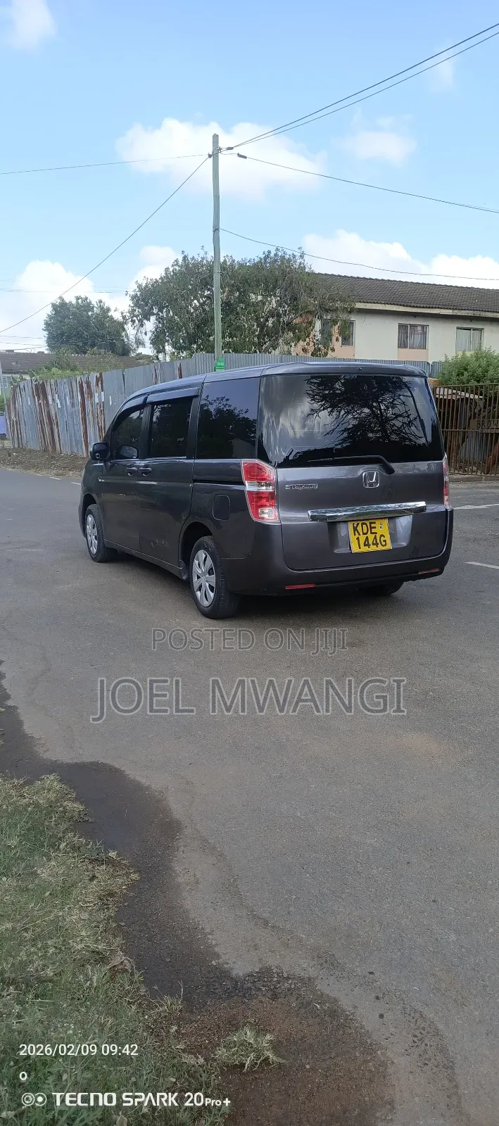 Honda Stepwgn 2014 Gray