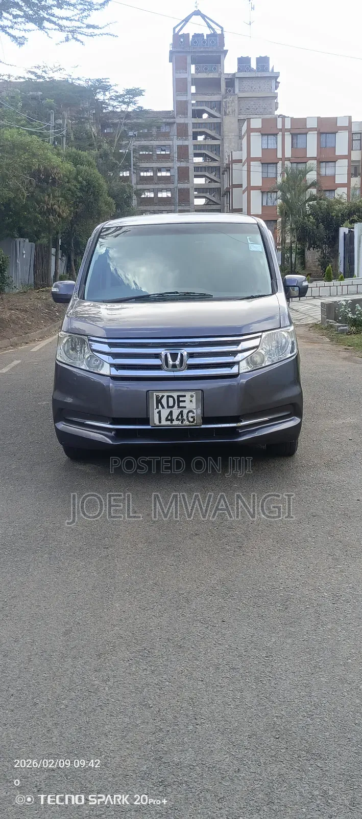 Honda Stepwgn 2014 Gray