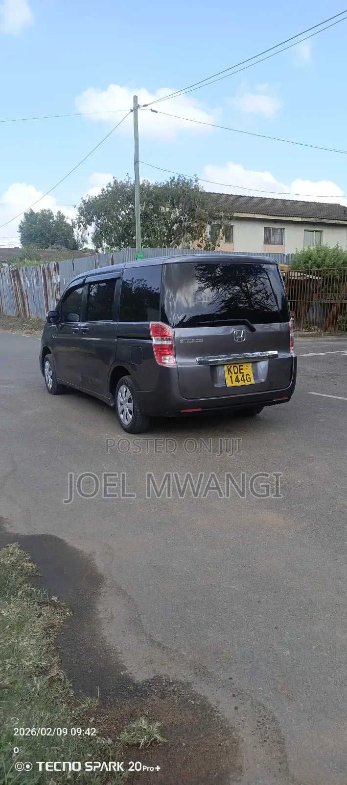 Honda Stepwgn 2014 Gray