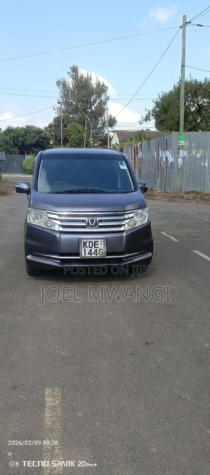 Honda Stepwgn 2014 Gray