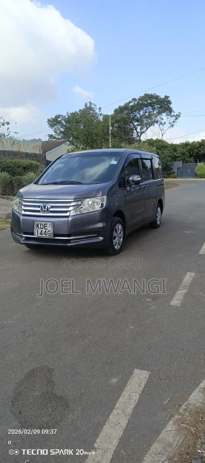 Honda Stepwgn 2014 Gray
