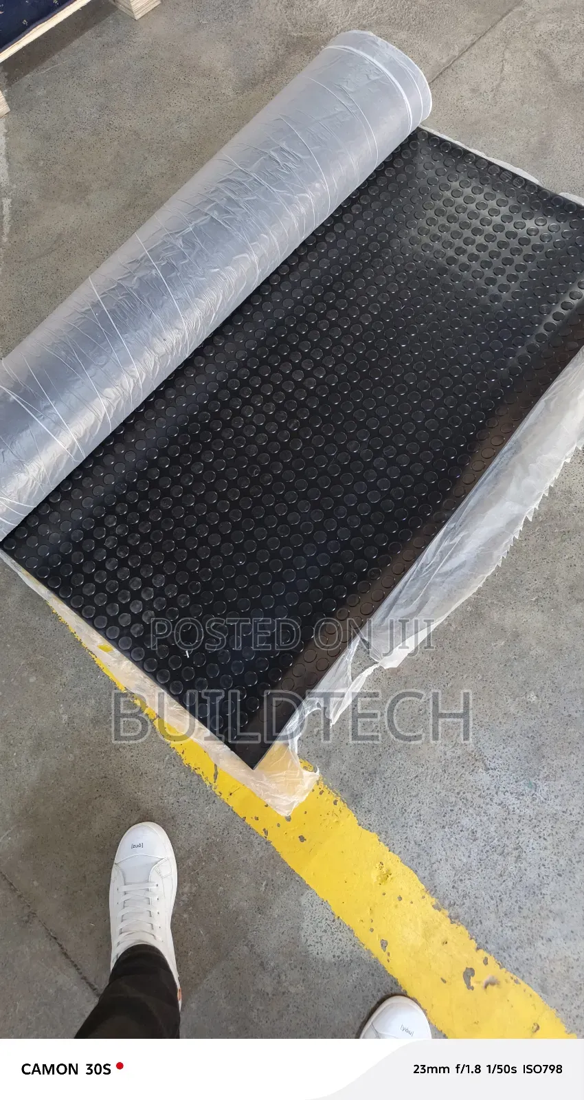 Coin Pattern Rubber Mat