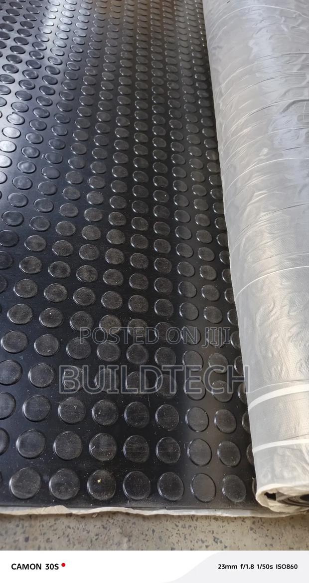 Coin Pattern Rubber Mat - main view