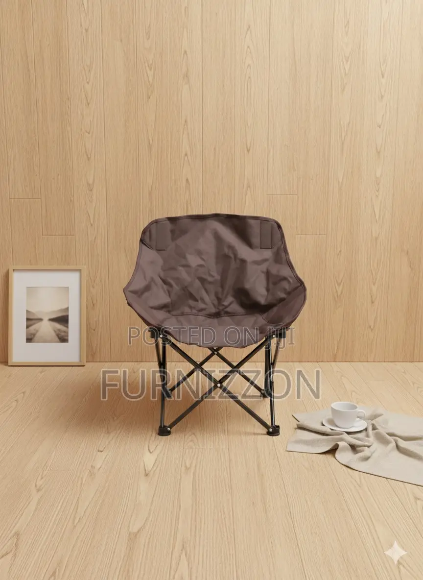 Portable Camping Travel Chair With Aluminium Support Stand