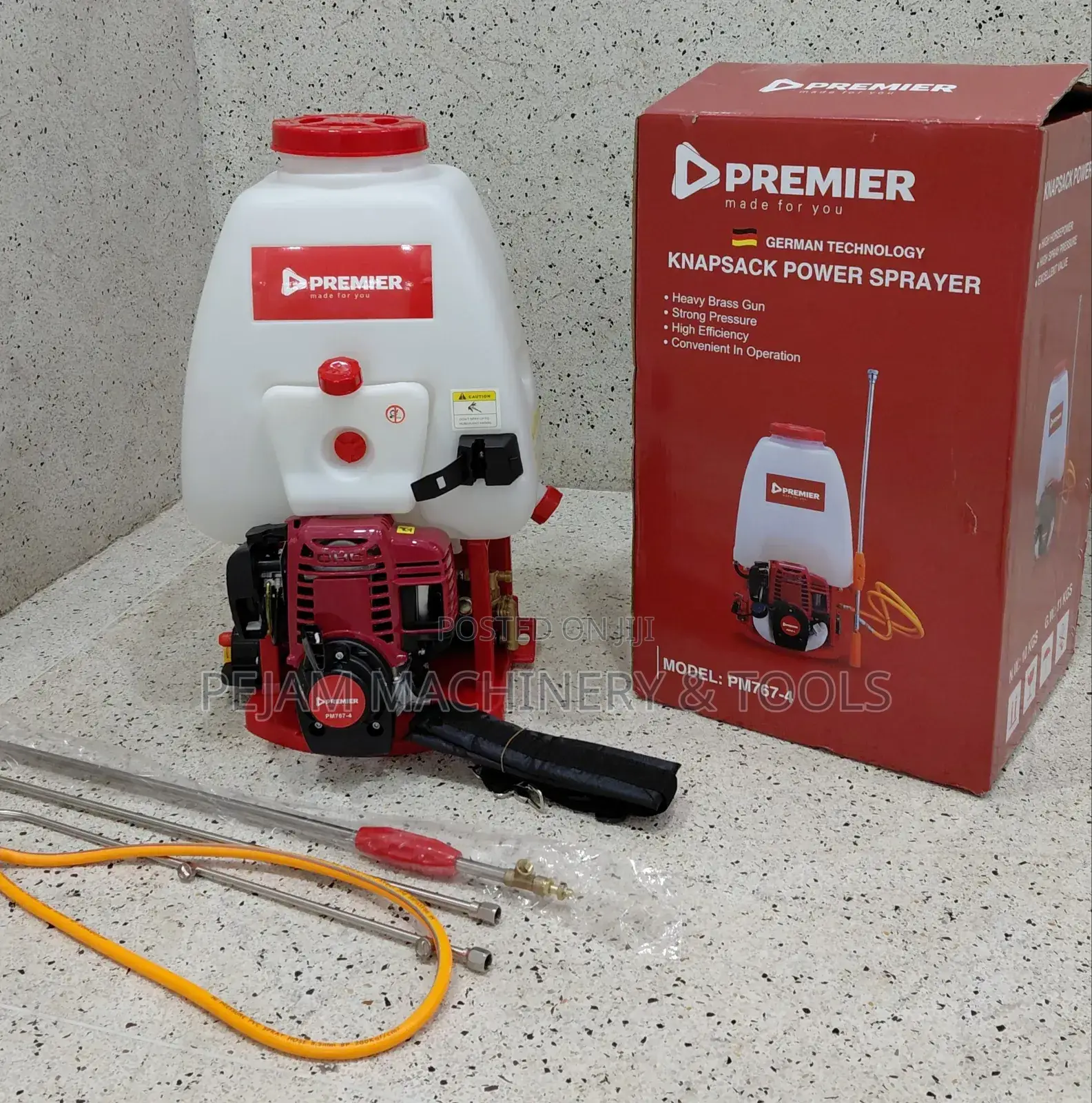 Premier Knapsack Power Sprayer Pm767-4 4 Stroke