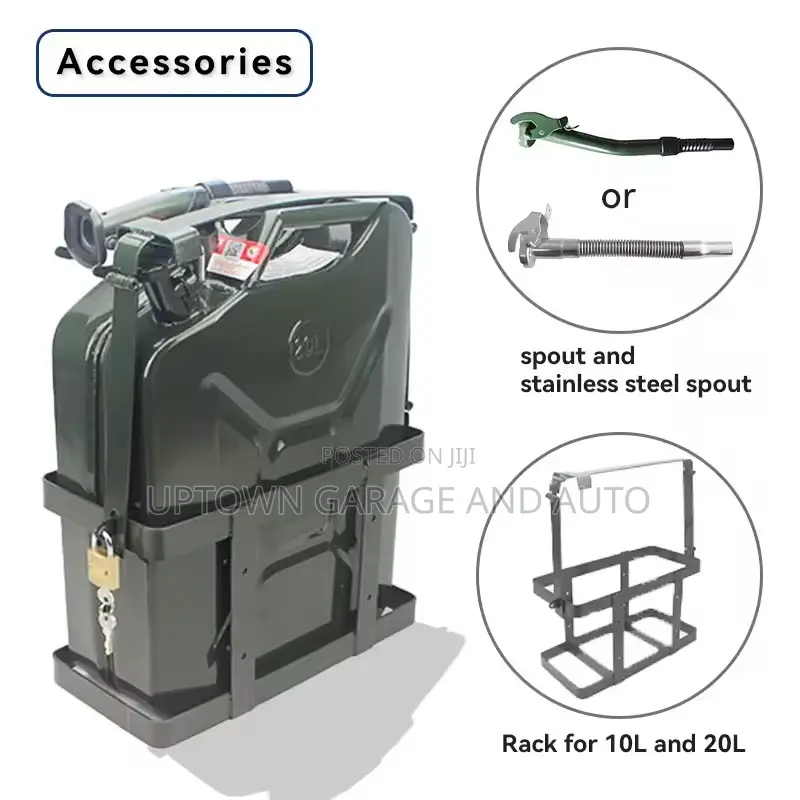 20ltrs Fuel Gas Storage Tank Can With Housing