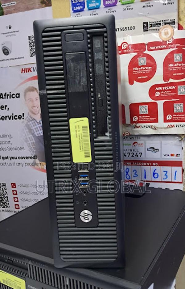 Hp Prodesk Core I5 4th Generation Office Desktop Pc 4gb 500gb - main view