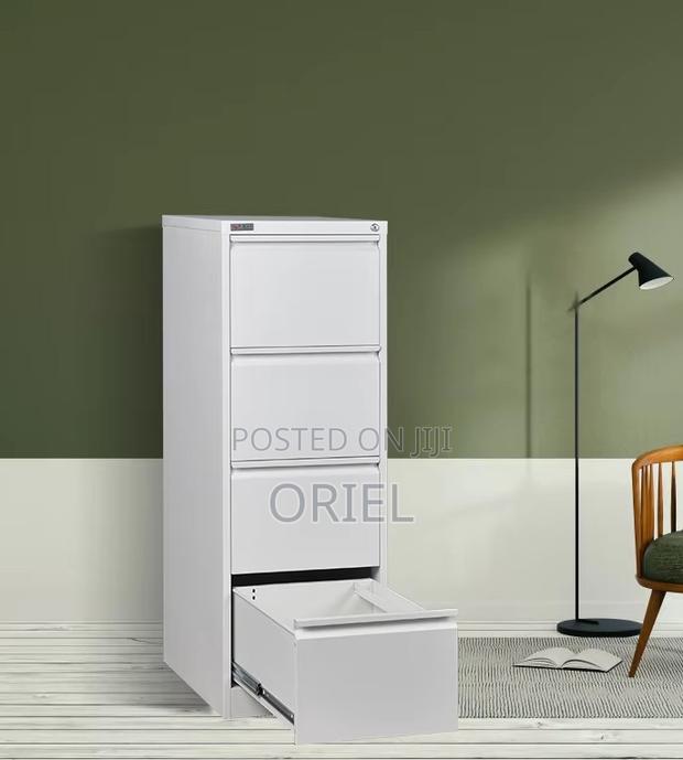 Office Cabinet : Vertical 4-Drawer Office Cabinet