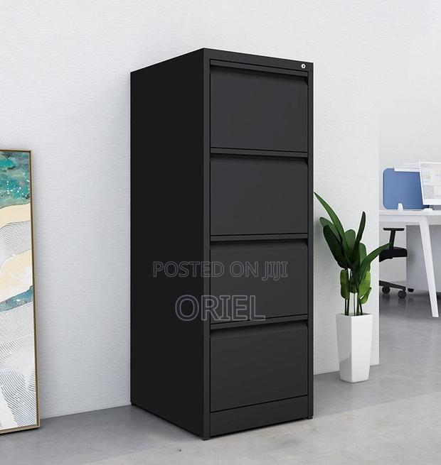 Office Cabinet : Vertical 4-Drawer Office Cabinet - thumbnail 6