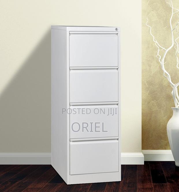Office Cabinet : Vertical 4-Drawer Office Cabinet - thumbnail 8