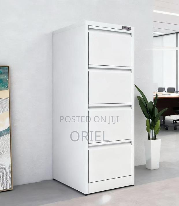 Office Cabinet : Vertical 4-Drawer Office Cabinet - thumbnail 9