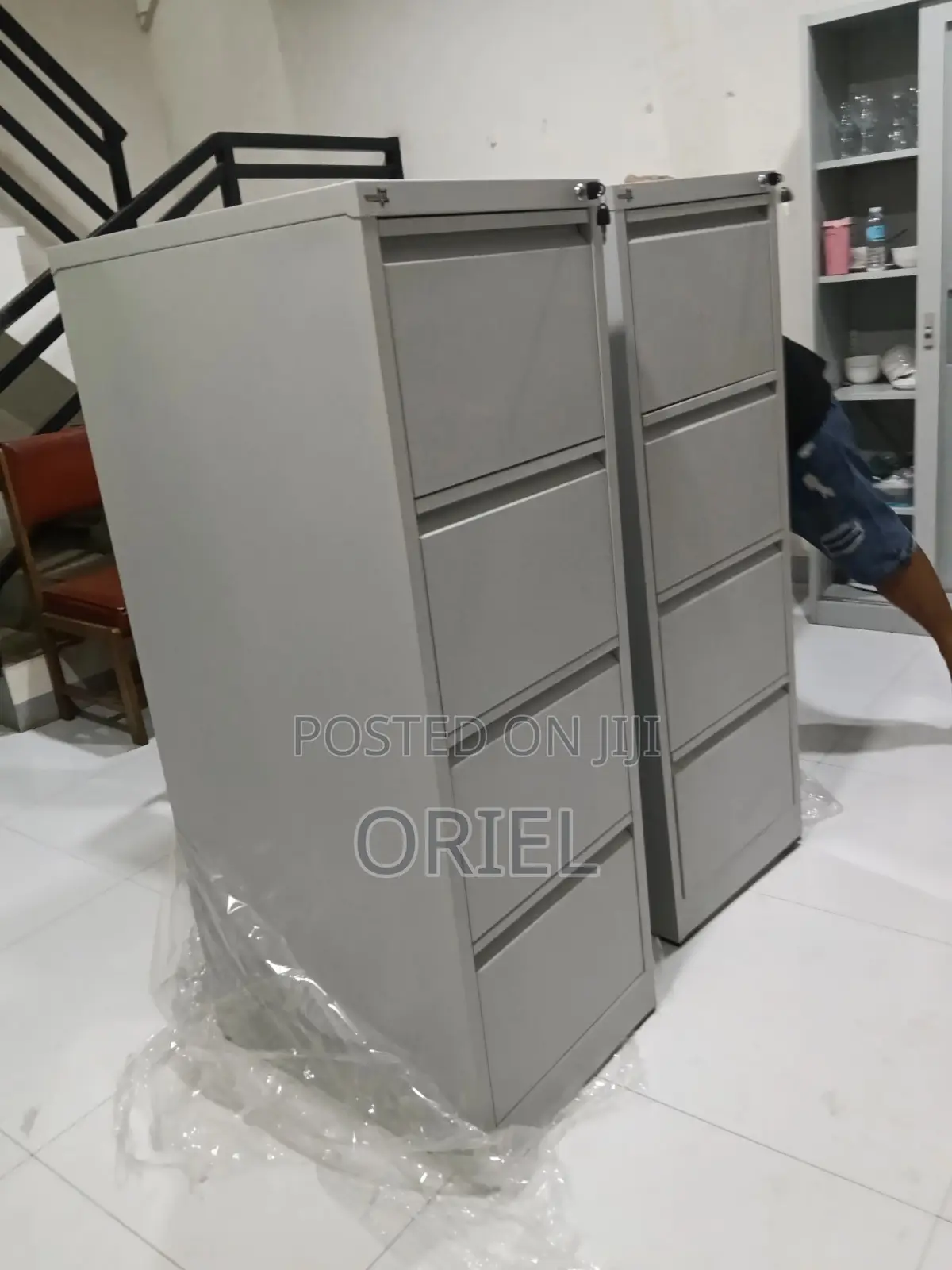 Office Cabinet : Vertical 4-Drawer Office Cabinet