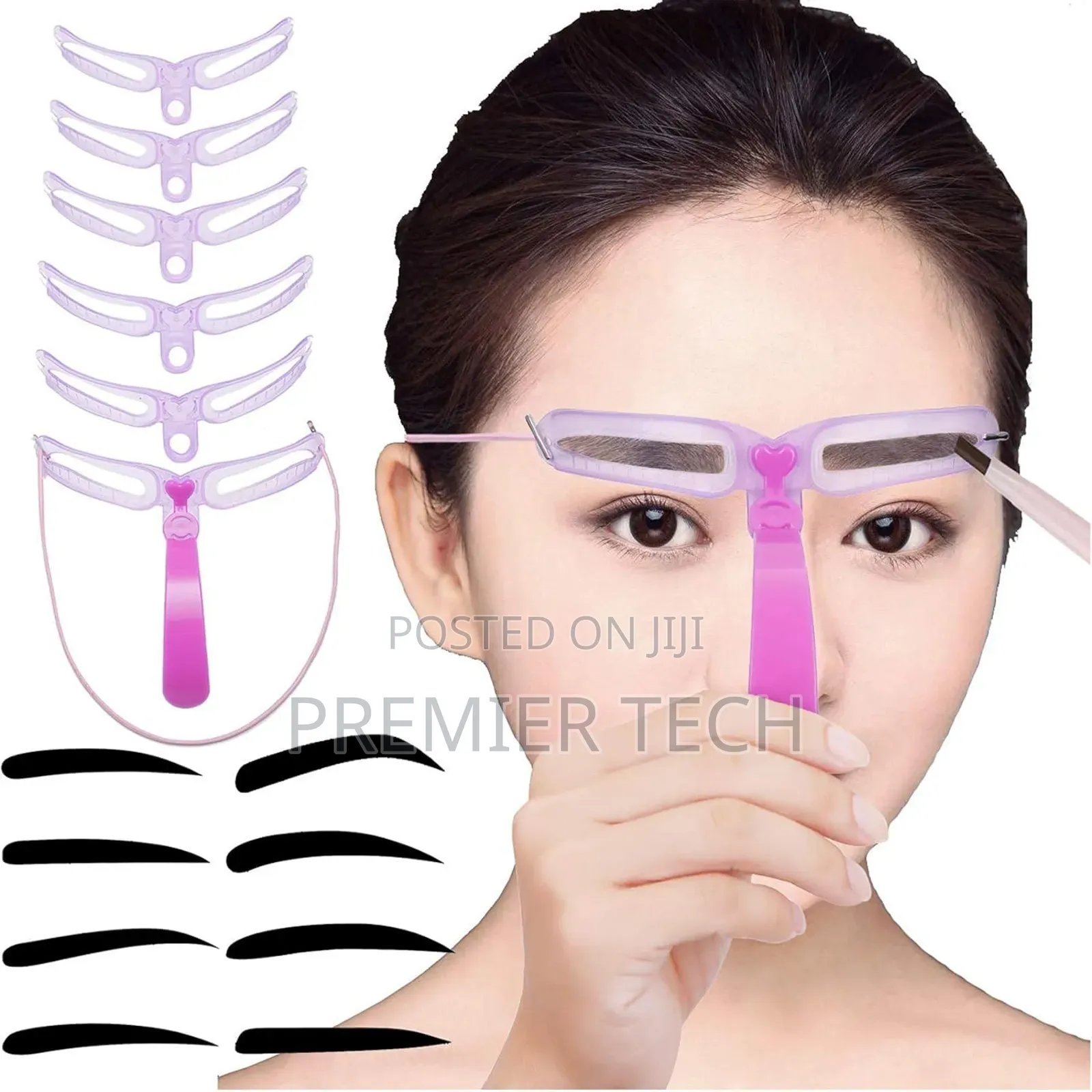 *8 Pieces Eyebrow Stencil 8 Styles