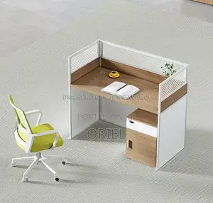 Office Workstation : 1-Way Modern Office Workstation
